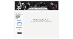 Desktop Screenshot of cestiny4u.eu